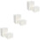 6Conf Cotton Pads Per Viso E Make Up Remover 10