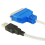 Professional Printing Solution, Parallel Printer Cable With Fast Data Transfer For Seamless Usb To Db25 Connection, Compatible With Most Printers And 1