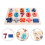 2Set Giochi Puzzle in Legno Per Bambini Apprendimento 7