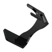 2Pz Porta Rasoio E Barba Nero Organizer Acrilico Per Casa