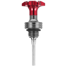 5Pz Livello Olio Alluminio Rosso Semplice