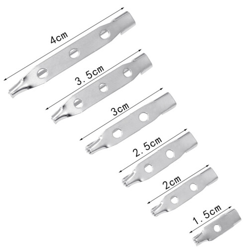 400Pz Brooch Metalliche Argento Per Badges, Corsage E Bricolage 2