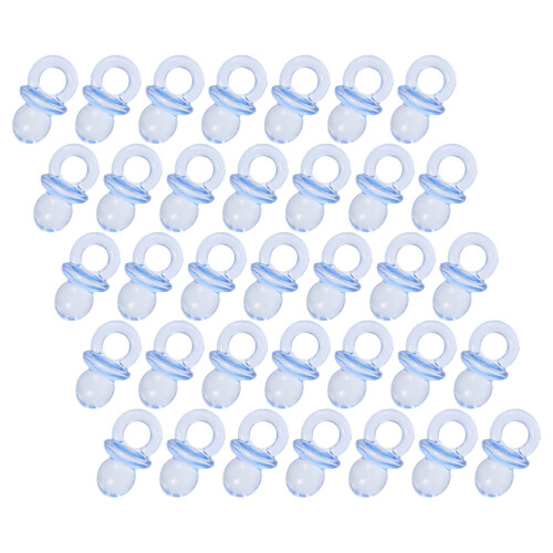 600Pz Mini Ciucci Acrilici Chiari Per E Baby Shower 2