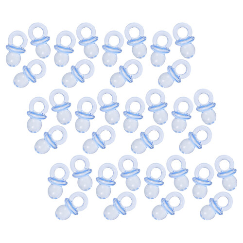 600Pz Mini Ciucci Acrilici Chiari Per E Baby Shower 1