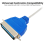 Printing Efficiency Redefined, Usb To Db25 Parallel Printer Cable With Improved Printing Speed, Supports Full Usb 2.0 And Ieee 1284 Specifications, 5