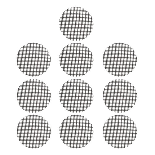 30Pz Tappetini Mesh Nero Per Vasi Da Fiore Con in Pe Resistente 2