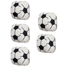 15St Soccer Shaped Sandbag Speelgoed Voor Kinderen Zwart Wit