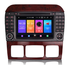 7" Android 10.0 Car Stereo CarPlay DAB+ Navi BT WiFi Mercedes-Benz S-Class W220 CL-Class W215 3-UI