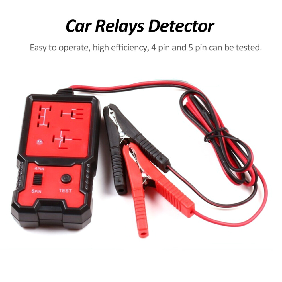 Automotive Relay Tester Cnbj-707 12V/24V Compact Fault Detector 8781369082518