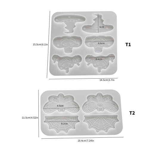 Décoration de moule en silicone réutilisable pour des-Style 2 2