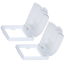 10Stk Spritzwassergeschütztes Türgong Gehäuse Transparent ABS