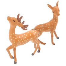 6Stk Orange Resin Miniaturen Tierdeko Fürs Mikro-
