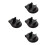 4Stk Vielseitiger Billard Kreidehalter Aluminium 9