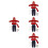 4Jgo Ropa Durable Conjunto Sombrero Y Delantal 7