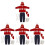 4Jgo Ropa Durable Conjunto Sombrero Y Delantal 4