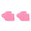 4Pièces Spa Hydratantes Rose Pour Pieds Secs 3