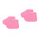 4Pièces Spa Hydratantes Rose Pour Pieds Secs 9
