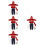 4Jgo Ropa Durable Conjunto Sombrero Y Delantal 8