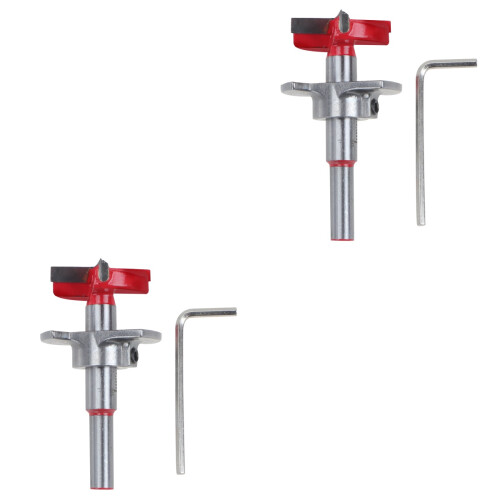 2Pièces Outil Forage Bois Anti Usure Usage Polyvalent 2