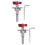 2Pièces Outil Forage Bois Anti Usure Usage Polyvalent 7