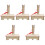 5Sets Compact Foam Cutter Table Tool for Home Use Science and Crafts 5