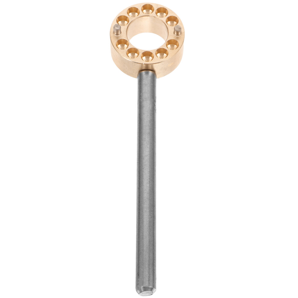 2Pcs Durable Golden Radiator Bleed Key Zinc Alloy Plumbing Tool 3592249036782
