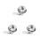 3Pcs Silver Keyless Code Cam Lock Secure Cabinet Door Mailbox Lock 9