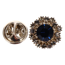 3Pcs Blue Fashion Brooch Set Stylish Collar Clip for Party Wear