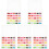 5Sets Colorful Sewing Bobbin Threads with Box Durable for DIY Sewing 3