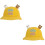 2Pièces Chapeaux Sunhat Cartoon 6