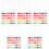 5Sets Colorful Sewing Bobbin Threads with Box Durable for DIY Sewing 4