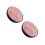 2Pcs Pink Ceramic Ink Tray Smooth Surface Calligraphy Brush Holder 7
