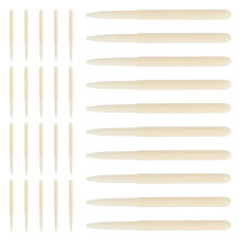 150Pcs Paint Pen Replacement Nibs Beige Fiber Fine Tips for Markers