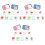 3Sets Learning Cognitive Toy Durable Kids Literacy Puzzle 3