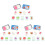 3Sets Learning Cognitive Toy Durable Kids Literacy Puzzle 2