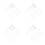 200Pcs Large Capacity Transparent Pe Grout Bag for Tile Work 7
