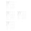 200Pcs Large Capacity Transparent Pe Grout Bag for Tile Work 8
