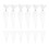 200Pcs Large Capacity Transparent Pe Grout Bag for Tile Work 2