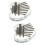 2Pcs Mini Finger Piano 8 Keys Transparent Kalimba for Beginners 5