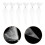 200Pcs Large Capacity Transparent Pe Grout Bag for Tile Work 10