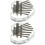 2Pcs Mini Finger Piano 8 Keys Transparent Kalimba for Beginners 7