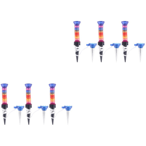6Pcs Golf Tees Plastic Professional Golfer Accessories 2
