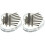 2Pcs Mini Finger Piano 8 Keys Transparent Kalimba for Beginners 3