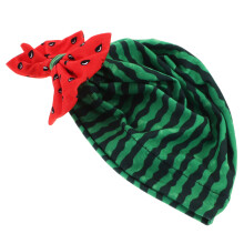 4Pcs Newborn Hats Green Polyester Baby Turban Hat Soft Fashionable
