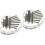 2Pcs Mini Finger Piano 8 Keys Transparent Kalimba for Beginners 8