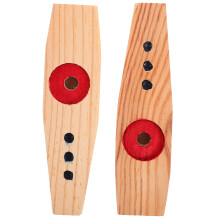 10Pz Kazoo in Legno Assortiti Per Musicale