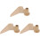 3Pz Paddle Antiaderenti in Alluminio Per Friggitrice Pane 4