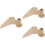 3Pz Paddle Antiaderenti in Alluminio Per Friggitrice Pane 8