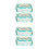 2Pcs Practical Disposable Foot Wipes Soft Thick Absorbent Spa Towels 5