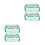 2Pcs Practical Disposable Foot Wipes Soft Thick Absorbent Spa Towels 4